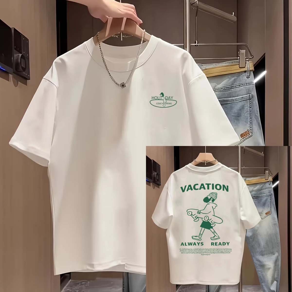 Streetwear Brand Slogans - Kaus Merek Jalanan Trendi Kasual Gambar