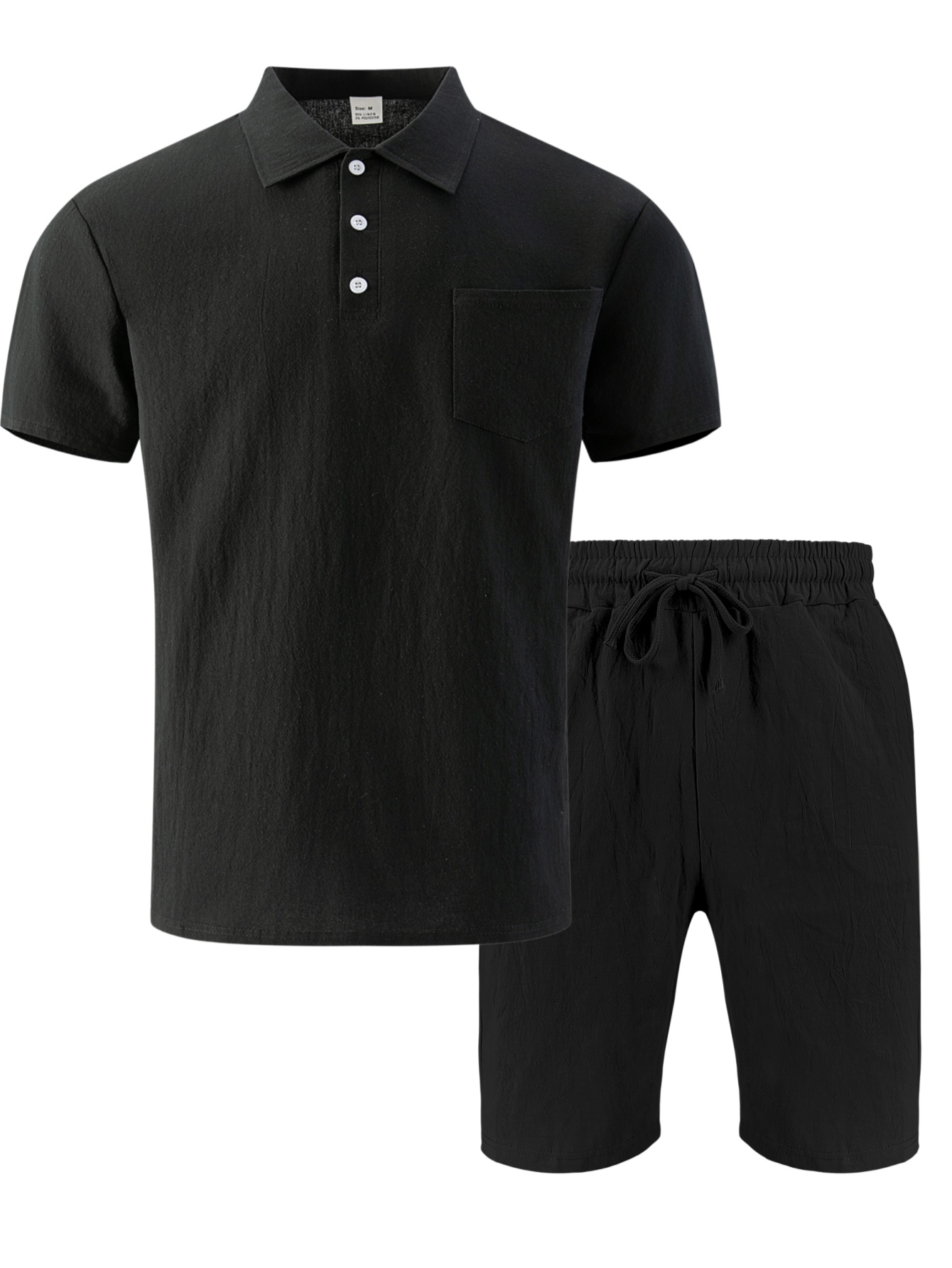 Streetwear Brand Shorts - Setelan 2 Potong Polo Lengan Pendek