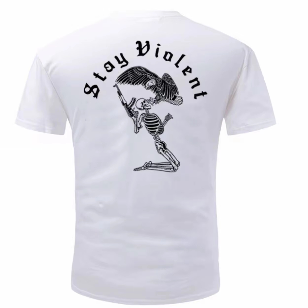 Streetwear Brand Slogans - Kaos Slogan Taktis Skeleton&Eagle, Merek Streetwear
