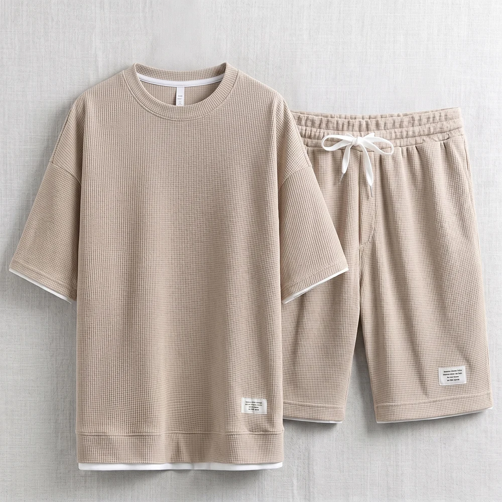 Setelan Olahraga Pria Musim Pa - Streetwear Brand Shorts ulasan dan harga