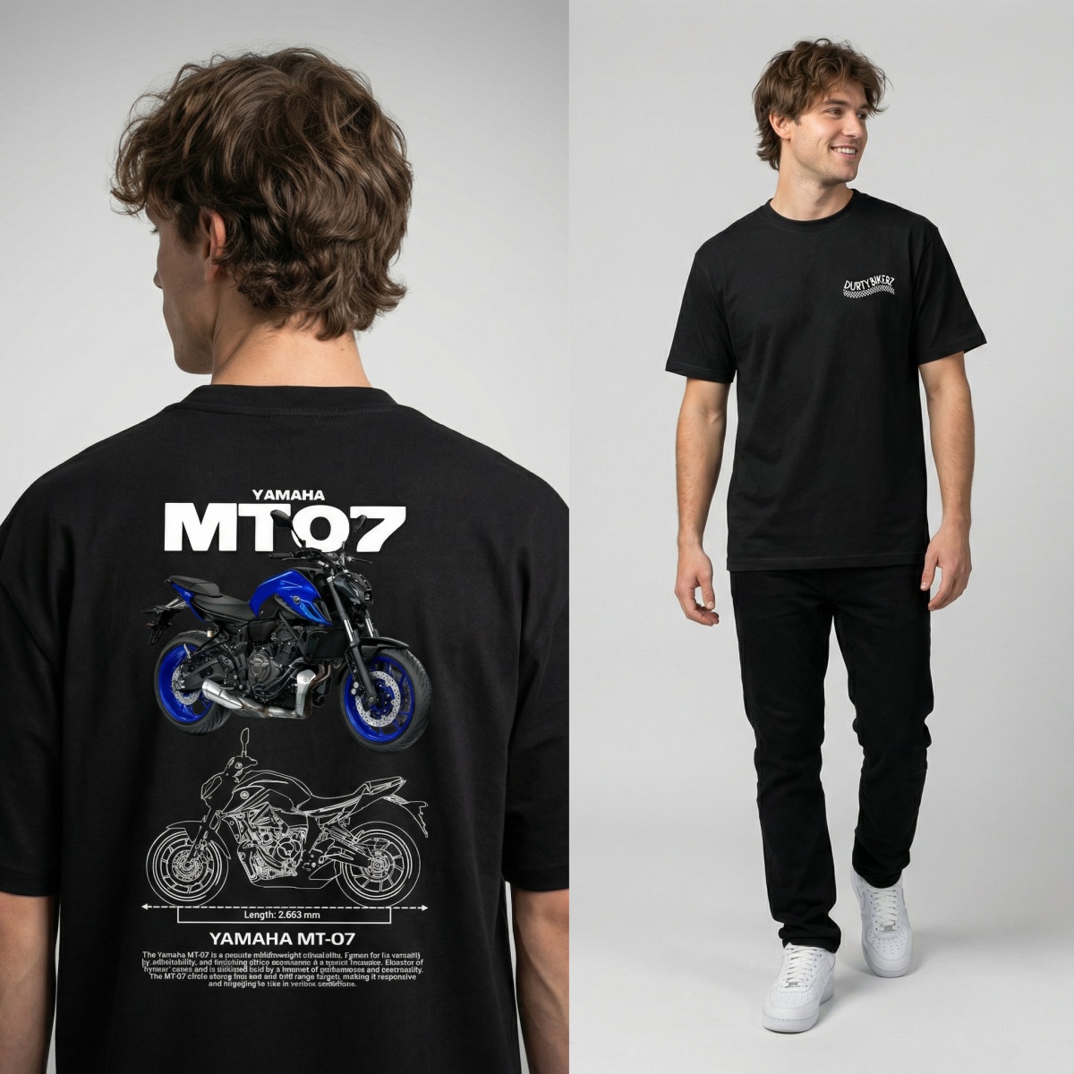 Kaos Merek Sepeda Motor Yamaha - Streetwear Brand Graphics ulasan dan harga