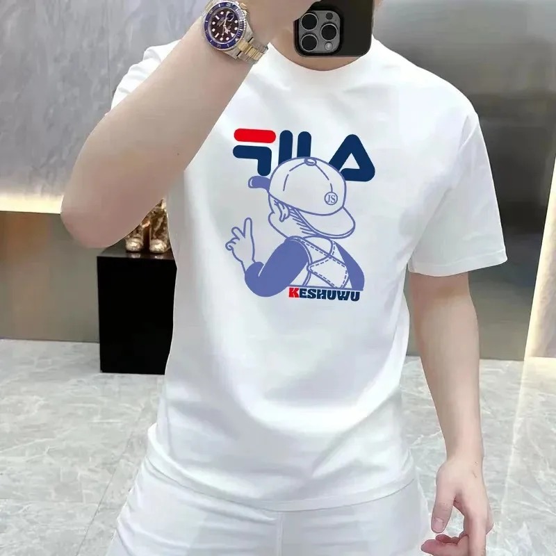 Kaos pria katun murni 100% mer - Quality Streetwear Brand ulasan dan harga