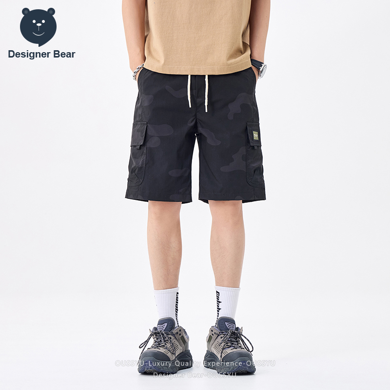 Celana Pendek Cargo Camo Musim - Streetwear Brand Shorts ulasan dan harga