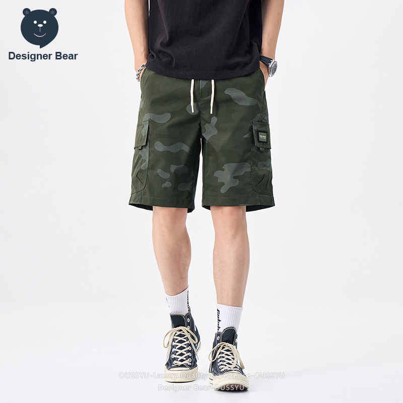 Celana Pendek Cargo Camo Musim - Streetwear Brand Shorts ulasan dan harga