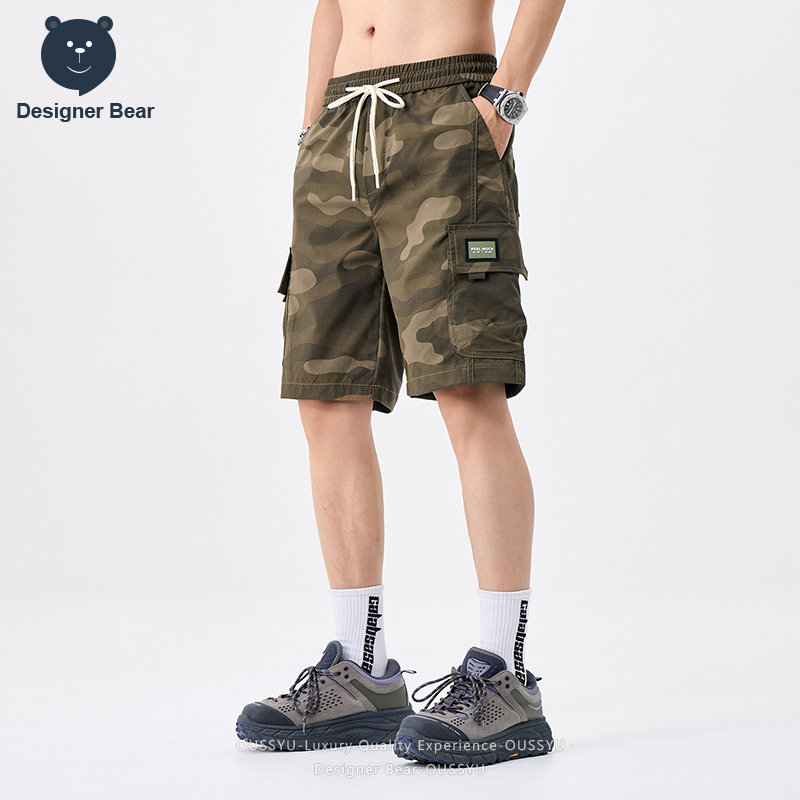 Celana Pendek Cargo Camo Musim - Streetwear Brand Shorts ulasan dan harga