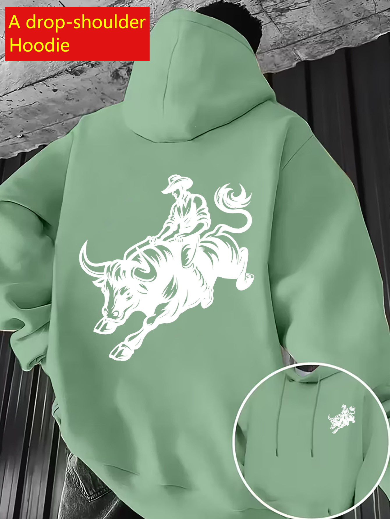 Hoodie Pria Model Drop Shoulde - Streetwear Brand Drops ulasan dan harga
