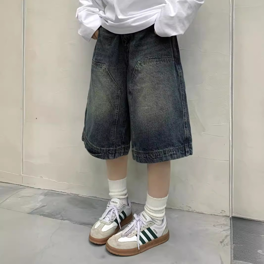 Celana Pendek Jeans Baggy Vint - Streetwear Brand Shorts ulasan dan harga