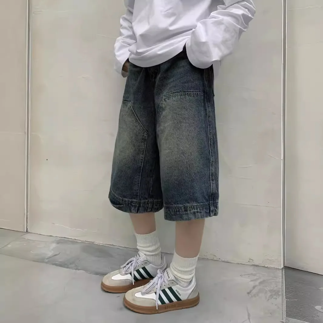 Celana Pendek Jeans Baggy Vint - Streetwear Brand Shorts ulasan dan harga