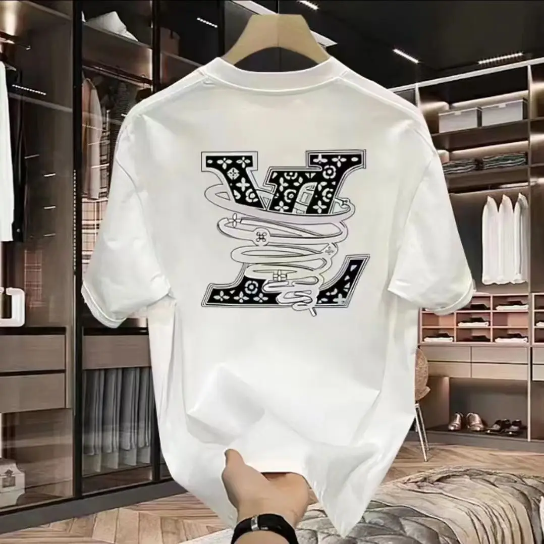 Kaos pria 100% katun murni mer - Quality Streetwear Brand ulasan dan harga