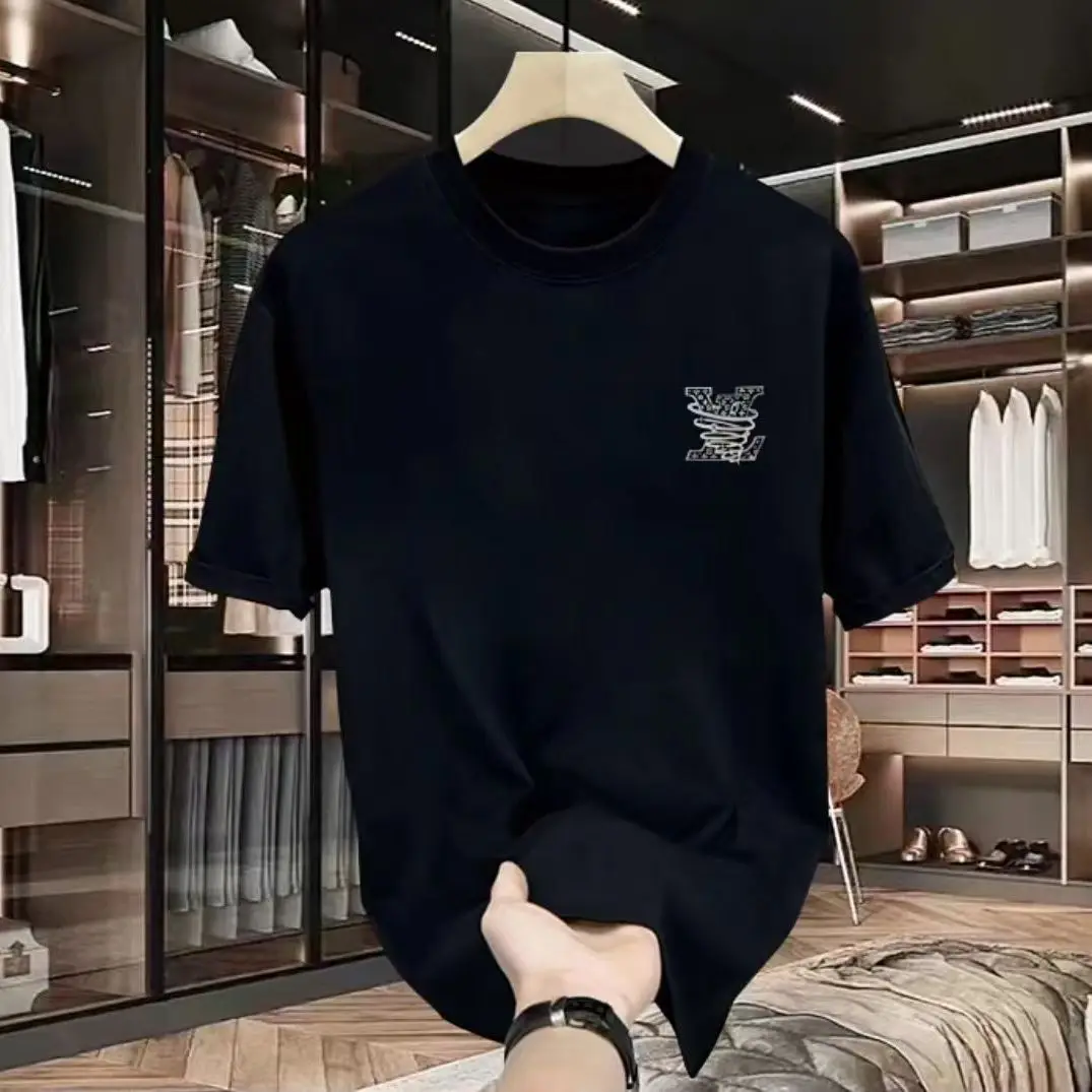 Kaos pria 100% katun murni mer - Quality Streetwear Brand ulasan dan harga