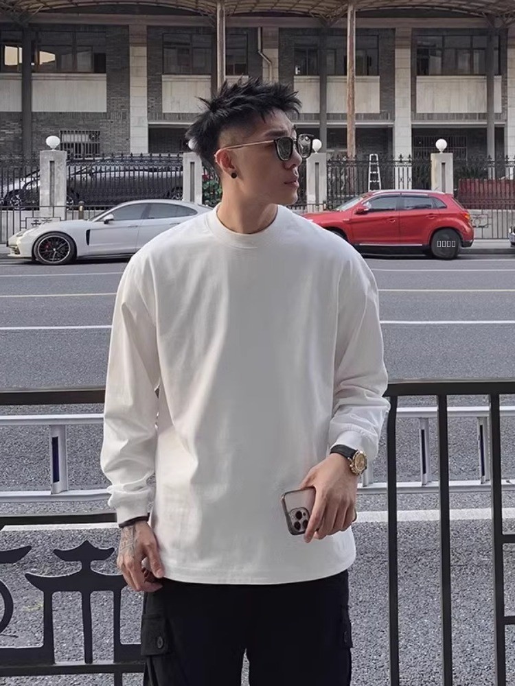 Kaos Lengan Panjang Katun Murn - Streetwear Brand Drops ulasan dan harga