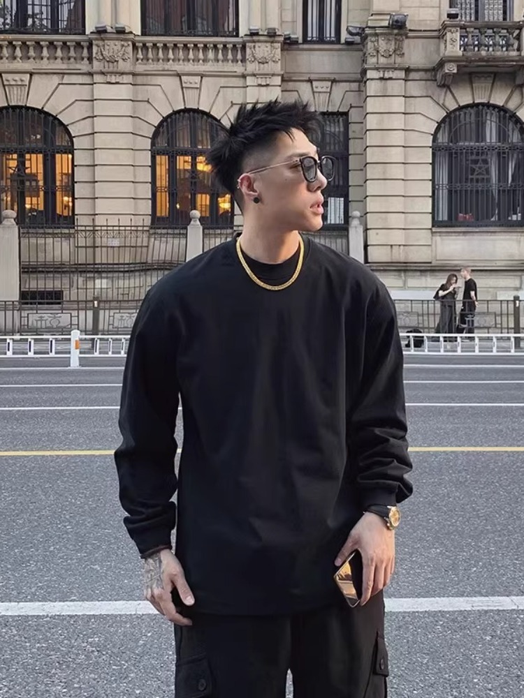 Kaos Lengan Panjang Katun Murn - Streetwear Brand Drops ulasan dan harga