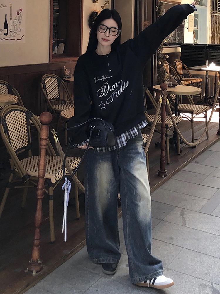 Sweatshirt Wanita Gaya Santai  - Streetwear Brands Of The Year 2025 ulasan dan harga