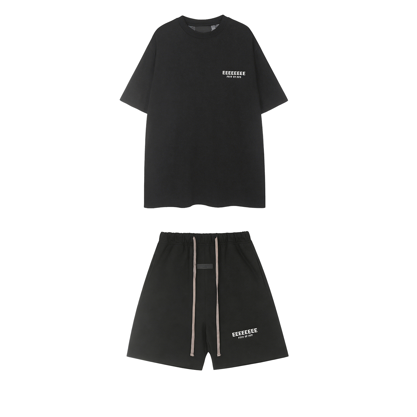 Setelan Kaos Pria Berkualitas  - Streetwear Brand Shorts ulasan dan harga