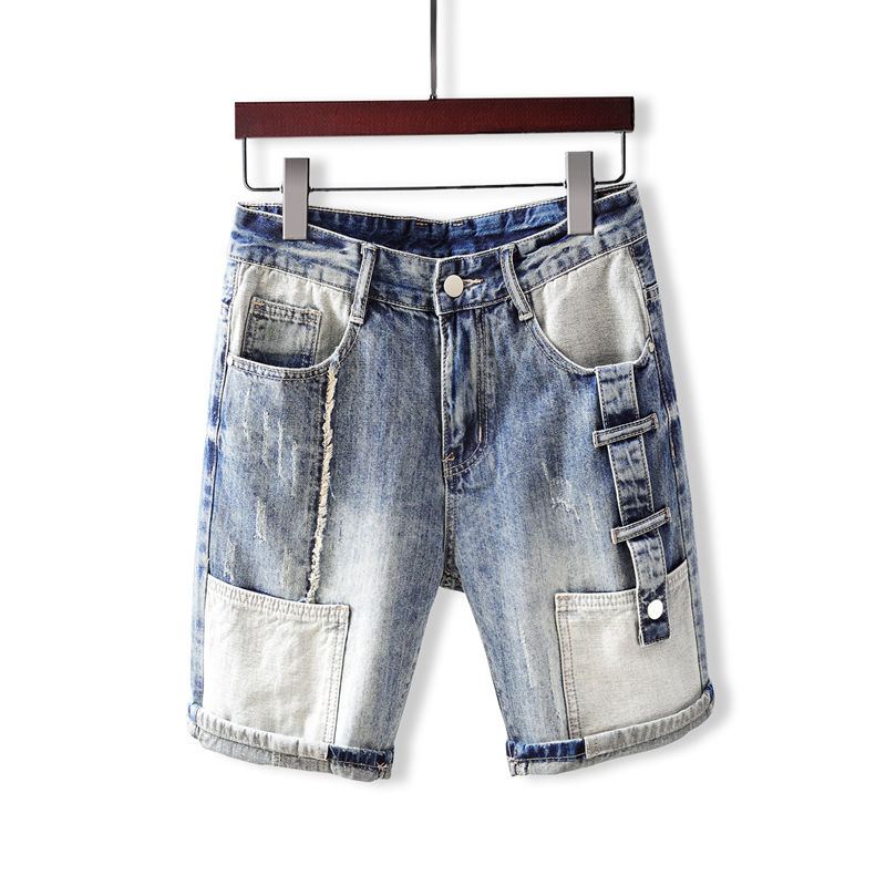 Celana Jeans Pendek Pria denga - Streetwear Brand Shorts ulasan dan harga